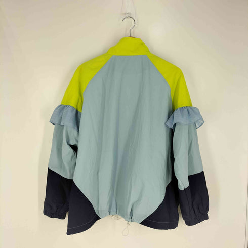 me+em select フリル切替ビッグブルゾンジャケット レディース JPN:42